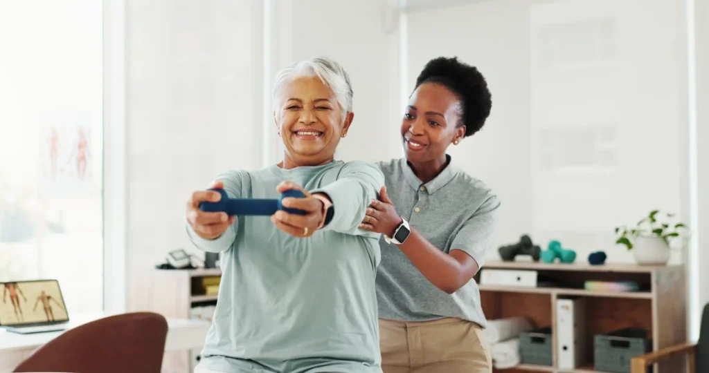 Personalized physical therapy to support independence